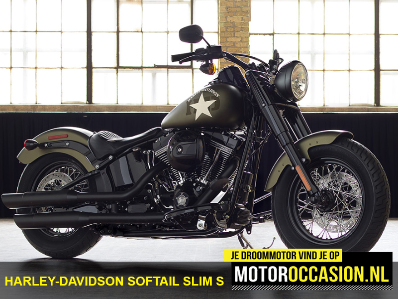 Harley-Davidson Fat Boy S en Softail Slim S