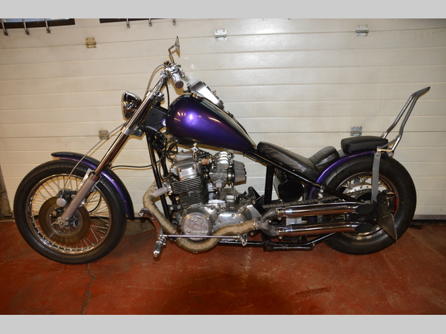 Honda cb weld on hardtail #4