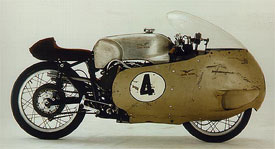Moto Guzzi acht cylinder 1955