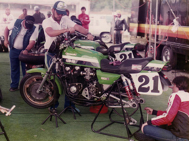 Eddie Lawson Z1000 GP